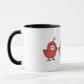 Tasse de café de 3 petite birdies (Gauche)
