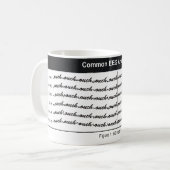 Tasse de café de 60 Hertz (Devant gauche)