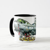 Tasse de café de B-1B 11Oz (Devant gauche)