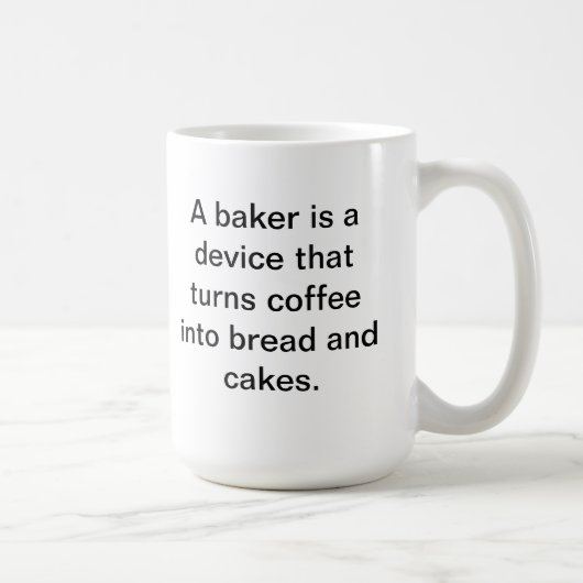 Tasse de café de Baker (Droite)