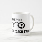 Tasse de café de ballon de football du car | de (Devant droit)