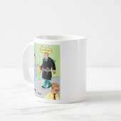 Tasse de café de bande dessinée de juge (Devant gauche)