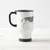 Tasse de café de banlieusard de berger allemand (Gauche)