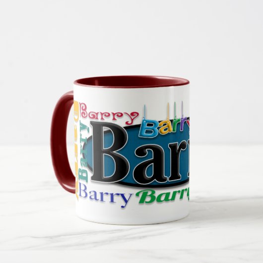 Tasse de café de Barry (Devant gauche)