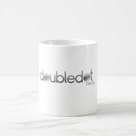 Tasse de café de base de médias de Doubledot (Centre)