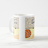 Tasse de café de basket-ball (Devant gauche)