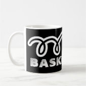Tasse de café de basket-ball du numéro 12 | (Gauche)