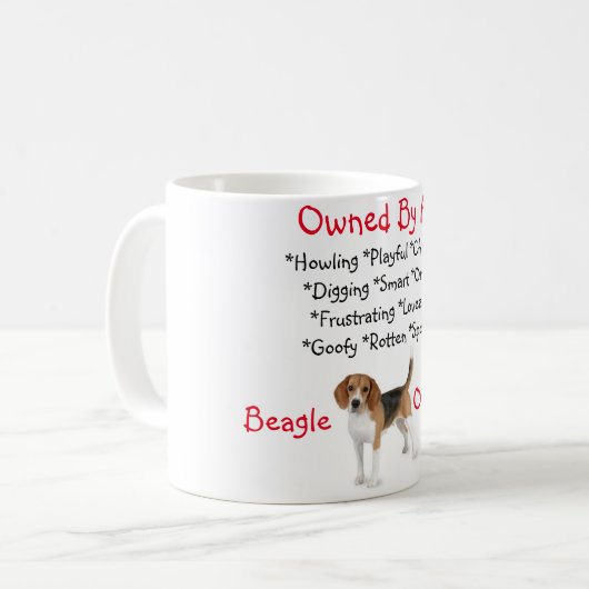 Tasse de café de beagle (Devant gauche)