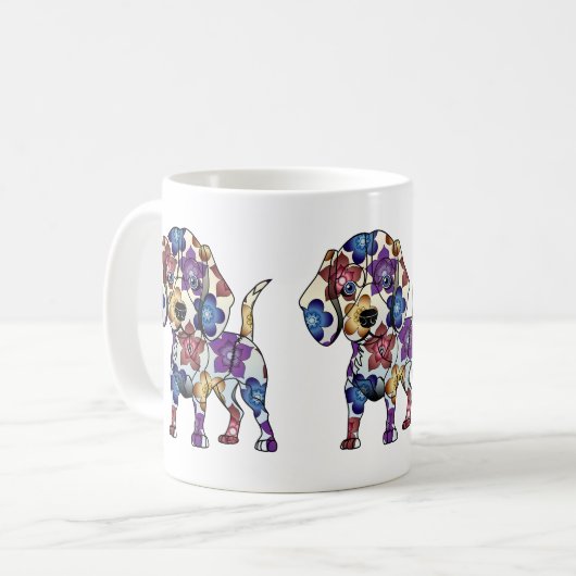 Tasse de café de beagle (Devant gauche)