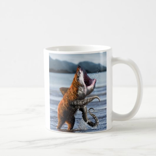 Tasse de café de Bearsharktopus (Droite)