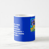 Tasse de café de beauté de sommeil (Centre)