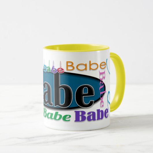 Tasse de café de bébé (Devant droit)