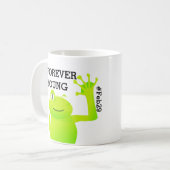 Tasse de café de bébé de jour intercalaire d'année (Devant gauche)