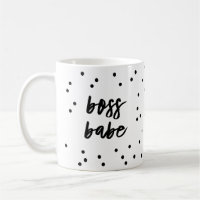 Tasse de café de bébé de patron de confettis