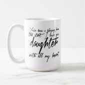 Tasse de café de bénédiction de fille (Gauche)