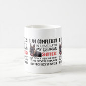 tasse de café de berger allemand (Centre)