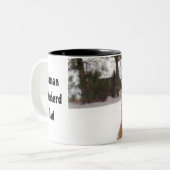 Tasse de café de berger allemand (Devant gauche)