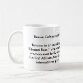 Tasse de café de Bessie Coleman (Gauche)