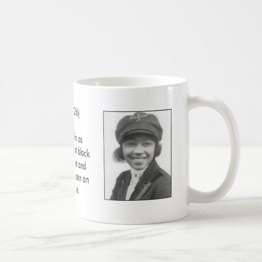 Tasse de café de Bessie Coleman (Droite)