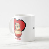 Tasse de café de Betty Boop - canards en (Devant gauche)
