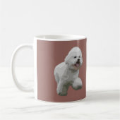 Tasse de café de Bichon Frise (Gauche)