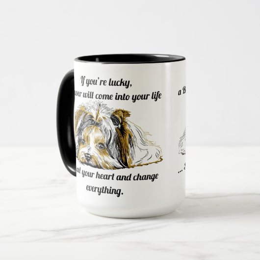 Tasse de café de Biewer Terrier (Devant gauche)