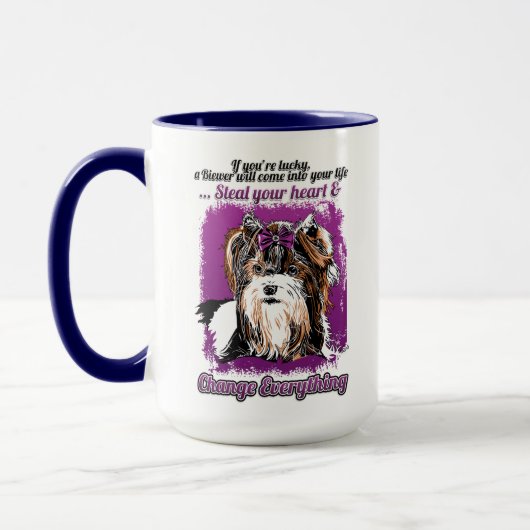 Tasse de café de Biewer Terrier (Gauche)