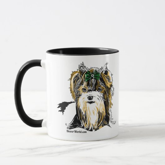Tasse de café de Biewer Terrier (Gauche)