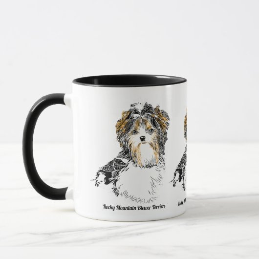 Tasse de café de Biewer Terrier (Gauche)