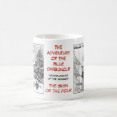 Tasse de café de BLEU et de SIGNE de série de (Centre)