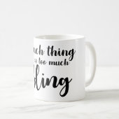 Tasse de café de Bling (Devant droit)