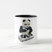 Tasse de café de Bling Bling de panda du DJ (Centre)