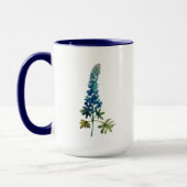 Tasse de café de Bluebonnet d'aquarelle (Gauche)