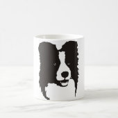 Tasse de café de border collie (Centre)