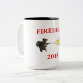 Tasse de café de bouche d'incendie (Devant gauche)