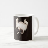 Tasse de café de bouledogue français : Nouvelle (Devant droit)