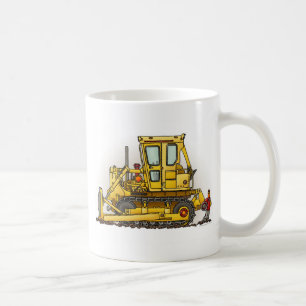 Tasse de café de bouteur de bouteur