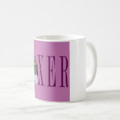 TASSE DE CAFÉ DE BOXEUR (Devant droit)