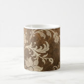 Tasse de café de bronze de velours d'écrasement de (Centre)