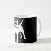 Tasse de café de bull-terrier (Devant droit)