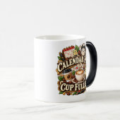 Tasse de café de bureau calendrier complet plus pl (Devant droit)