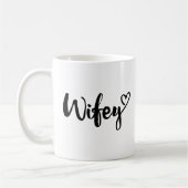 Tasse de café de cadeau de fiançailles de mariage (Gauche)