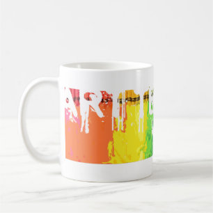 Tasse de café de cadeau de professeur d'art