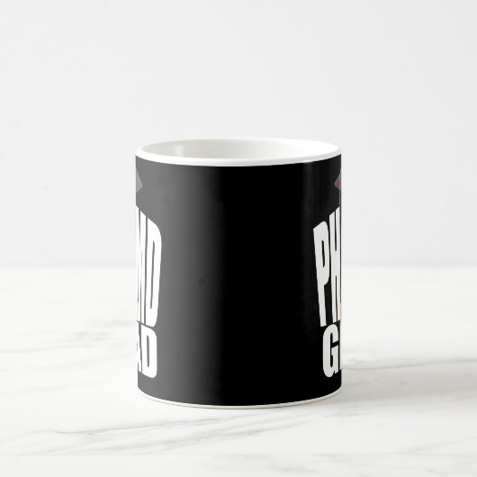 Tasse de café de cadeau d'obtention du diplôme de (Centre)
