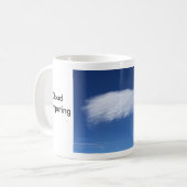 Tasse de café de calcul de nuage (Devant gauche)