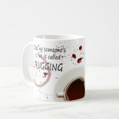 Tasse de café de calembour d'attaque à  main (Devant gauche)