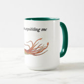 tasse de café de calmar (Devant droit)