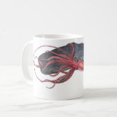 Tasse de café de calmar et de baleine (Devant gauche)