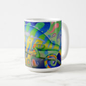 Tasse de café de caméléon (Devant droit)