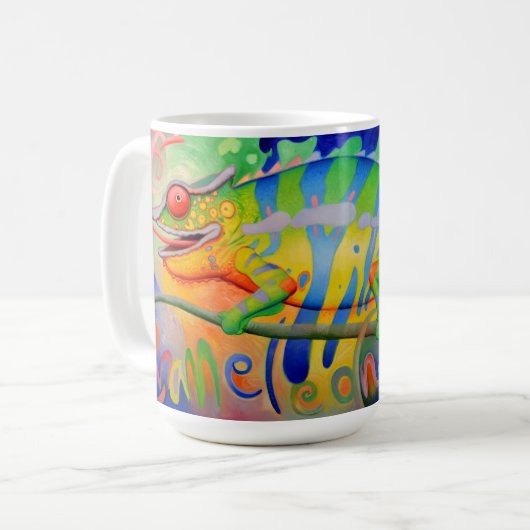 Tasse de café de caméléon (Devant gauche)